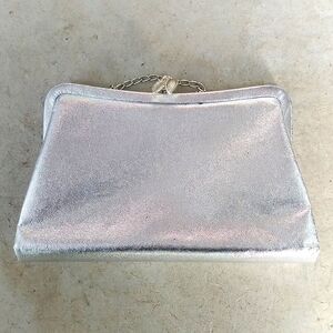 Woman's Silver Clutch